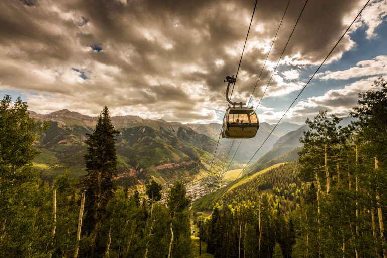 Gondola, Telluride, Colorado. Gondola, Telluride, Colorado.