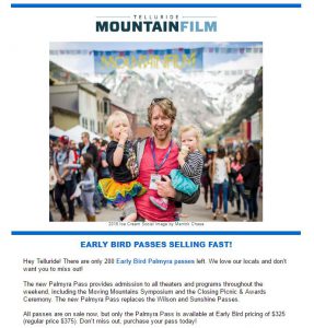 Telluride Mountain Film