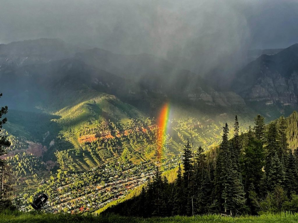 Telluride Summer Rainbow