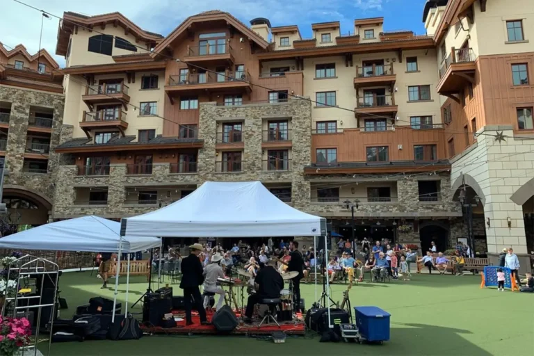 Music on the Green concert series in Mountain Village, Colorado